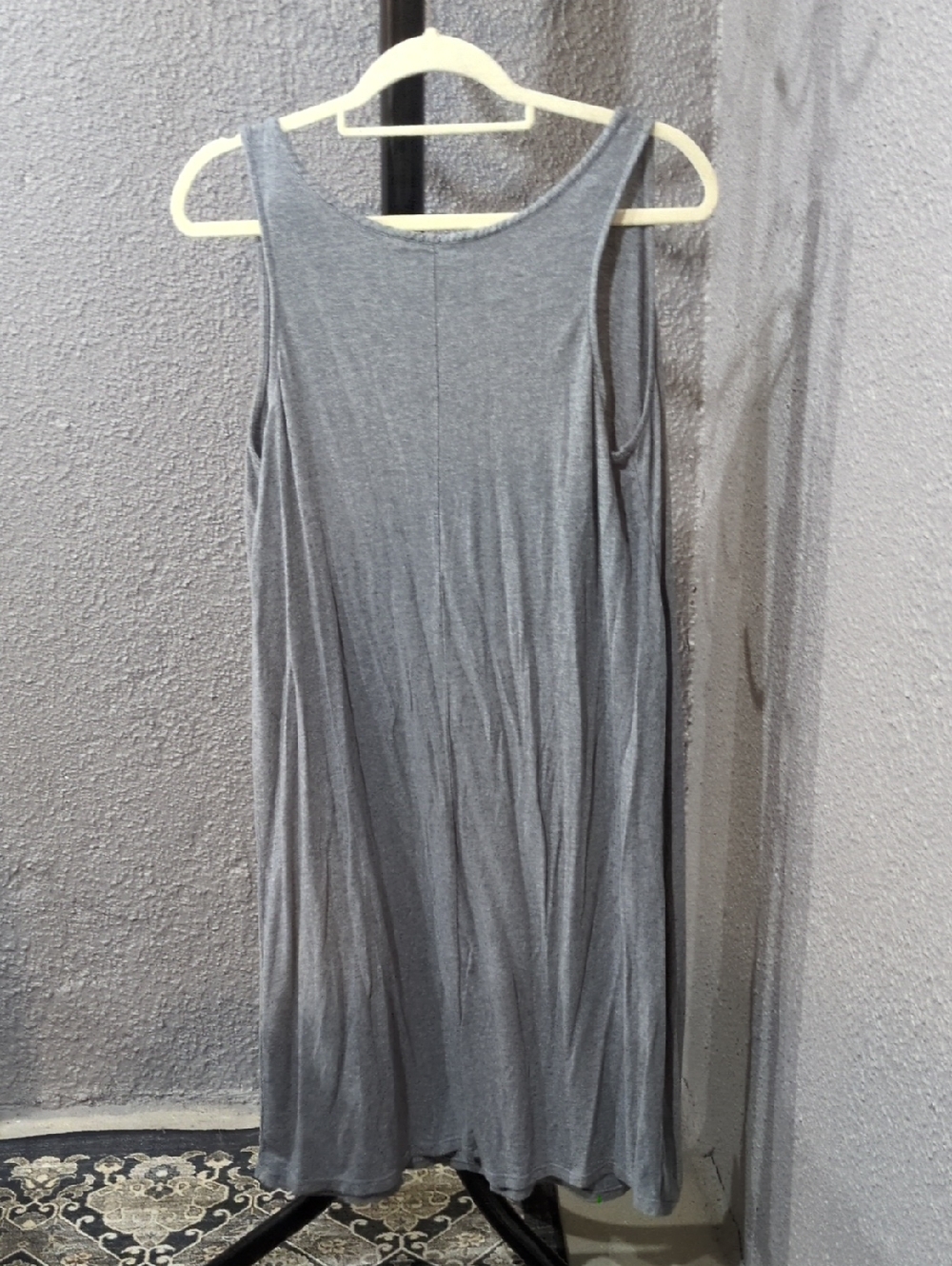Felina Grey Sleeveless V-Neck Nightgown - Picture 3 of 3